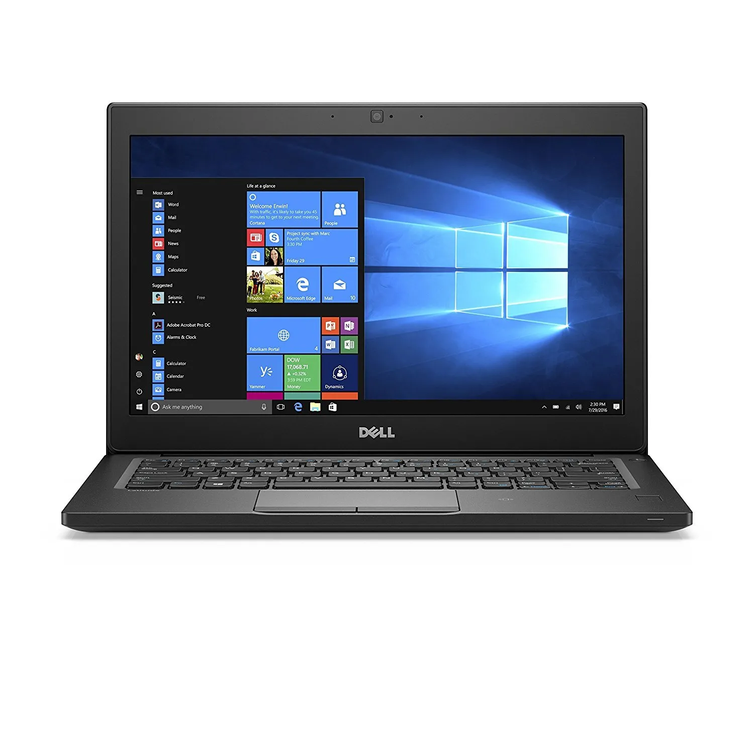 PC Portable Dell Latitude 7280 - i7-7600U, 12.5 pouces